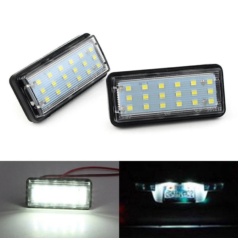 Toyota Land Cruiser Prado, Lexus GX, LX470 2 x LED License Plate Lights