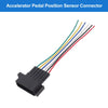 Ford Focus 6 Pin Accelerator Pedal Position Sensor Connector (2003-2008)