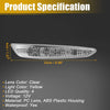 Hyundai Sonata 2 x LED Front Side Mirror Turn Signal Lights (2011-2014)