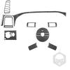 Challenger 2008-2014 Carbon Fiber Interior Steering Wheel Cover Trim Fit