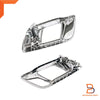 Ford Ranger, Mazda BT-50 Chrome Inner Door Handle Lever Kit (2012-2021)