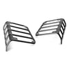 2007-2017 Jeep Wrangler JK Black Rear Tail Light Covers (2007-2017)