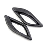 For Quattroporte Dry Real Carbon Fiber Side Fender Air Outlet Vent Cover Trim