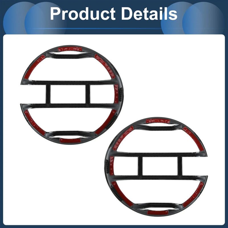 Ford  -  Pair Carbon Fiber Black Headlight Trim Bezels