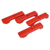 Chevy GMC C / K Trucks 4 x Red Small Block Radiator Support Bushings