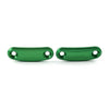 Kawasaki ZX-10R Green Mirror Block Off Base Plates (2011-2015)