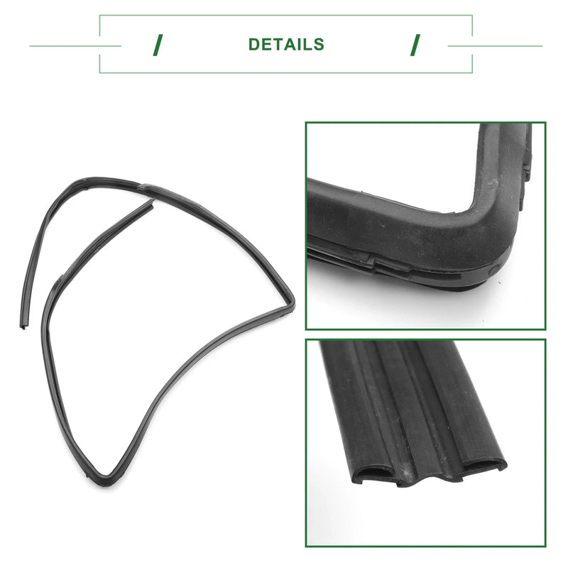 Toyota Rear Right Door Window Seal Strip (No.6814289103)
