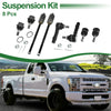 Ford Explorer 8pcs Front Suspension Kit Tie Rod Ends & Ball Joints (2002-2010)
