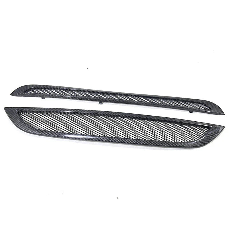 Mini Cooper S R52 R53 REAL Carbon Fiber Front Mesh Grille Grill kit