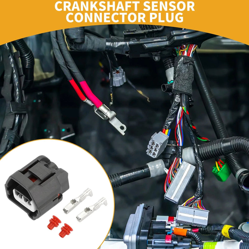 Toyota 2 x Pin Crankshaft Sensor Connector Plug