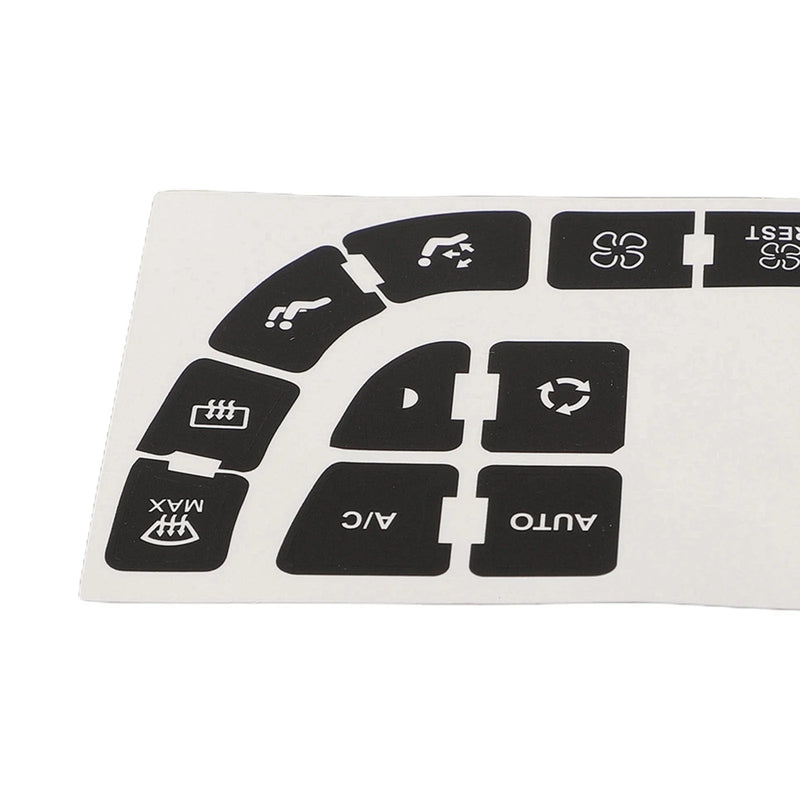 Citroen C4 Grand Picasso Climate Buttons Stickers Set