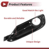 BMW 320i (2012 - 2015) Black 1x Car Front Left Fog Light Grill