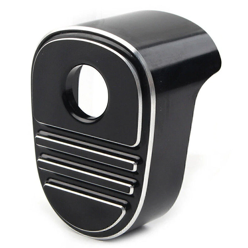 Harley Touring Bagger FLH Tri-Line Ignition Switch Cover Black (2014-2022)