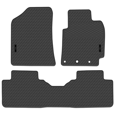 Kia Cerato YD Full Set Custom Fit Moulded Rubber Floor Mats (2013-2016)