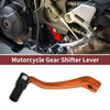 Kayo T6 Orange Lever Black Head Folding Motorcycle Gear Shifter Lever