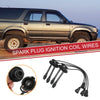 Toyota Corolla Chevrolet Prizm 4pcs Spark Plug Wire Ignition Coil Cable