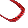 Corvette C5 Red Carbon Fiber Side Dashboard Button Switch Cover Trim (1997-2004)