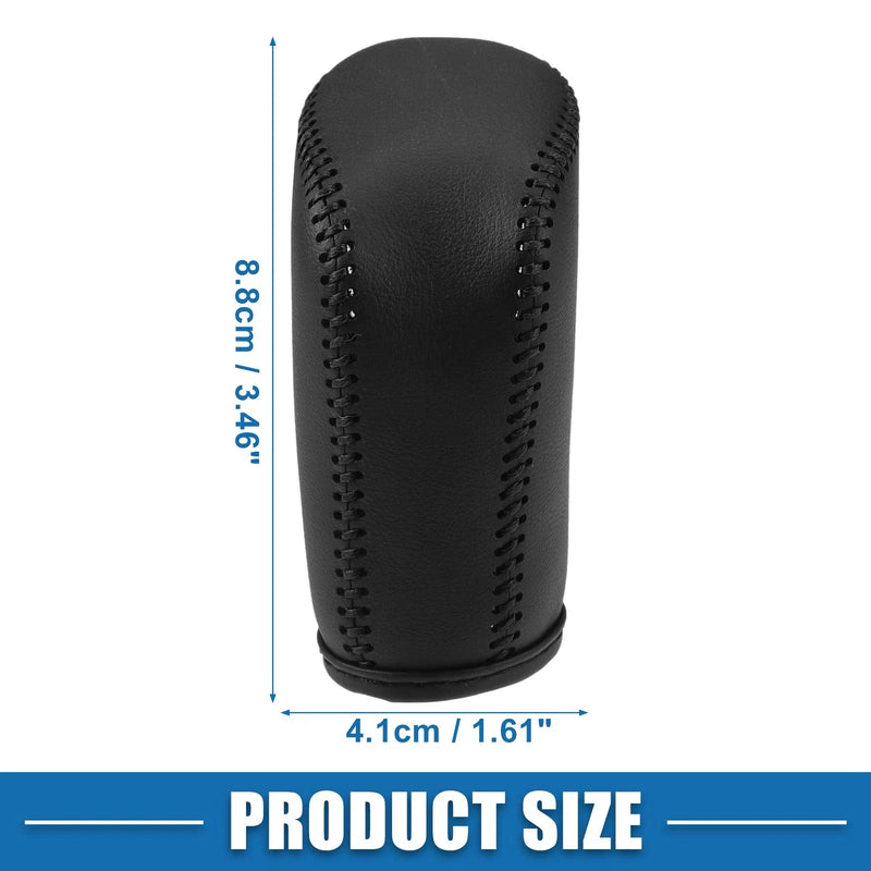 Honda Civic 11th Gen 2022-2023 Faux Leather Black Gear Shift Head Knob Cover