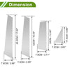 Nissan Murano (2015-2023) Silver Tone 8 Pcs Window Trim