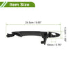 Hyundai Kia Picanto Black Front Right Car Door Handle (2011-2017)