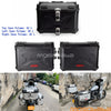 Harley Softail Street Bob Aluminum Side & Top Case Set w/Bracket (18-20)