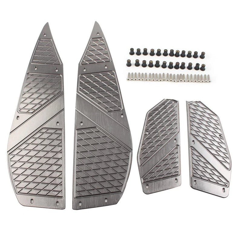 YAMAHA XMAX300 2017-2018, XMAX250 2011-2016 Titanium Footrest Pedals
