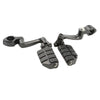 Harley 1 1/4" Engine Guard Adjustable Male Mount Highway Footpegs