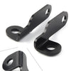 Harley Motorcycle Black Fork Clamp Turn Signal Light Mount
