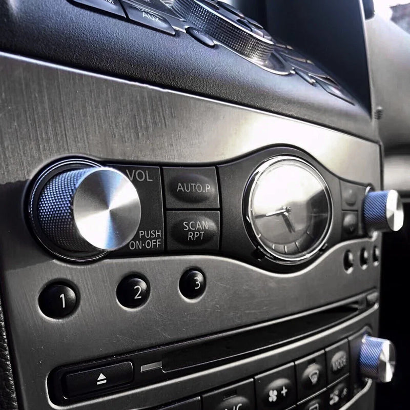Infiniti G37 FX37 FX50 QX70 EX37 Q60 4x A/C Radio Switch Knob (2008-2019)