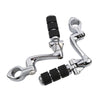 Harley Honda Suzuki Engine Guard Foot Pegs Mounts 1 1/4 Chrome