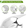 Mitsubishi Outlander Chrome Silver Door Handle Cup Protectors 4 Pcs
