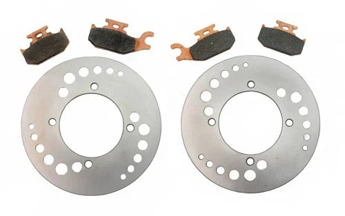 Can-Am Renegade Front Brake Rotors and Pads (2009-2010)