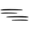 Mercedes Benz GLC Class X254 Front Fog Light Strips Glossy Black (23-24)
