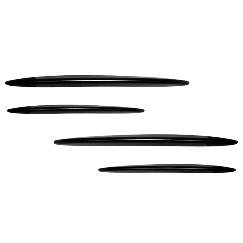 Mercedes Benz GLC Class X254 Front Fog Light Strips Glossy Black (23-24)
