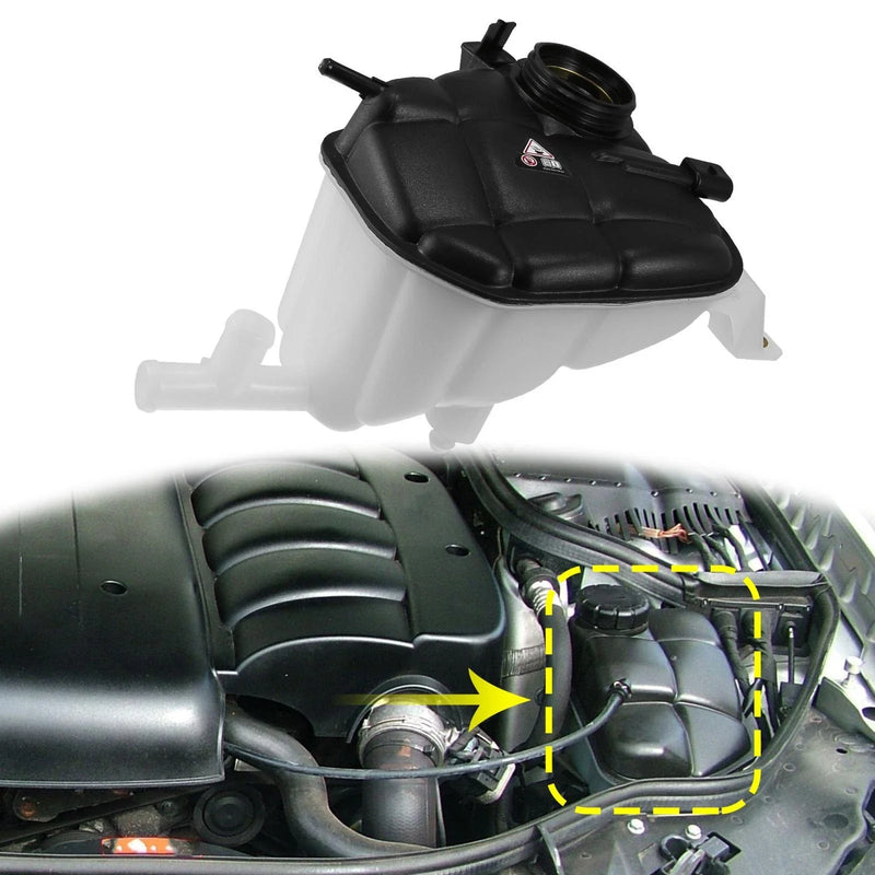 Mercedes-Benz GL450 GL550 ML550 Coolant Radiator Reservoir Tank (2007-2012)