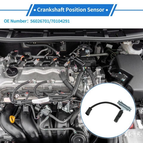 Dodge B150 3.9L 5.2L (1990-1993) 1 x Pc Crankshaft Position Sensor
