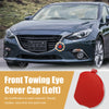 Mazda 3 Red Front Bumper Tow Hook Cover (2014-2016)