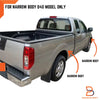 Nissan Navara D40 2005-2014 Narrow Body 2DR Cab Black Fender Flare Arch