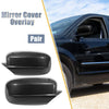 Dodge Charger Pair Carbon Fiber Rear View Mirror Cover Cap (2011-2021)