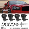 Jeep Liberty w / Conn. 4pcs Front Windshield Washer Nozzles (2002 - 2012)
