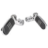 Harley 1-1/4" Adjustable Engine Guard Highway Foot Pegs