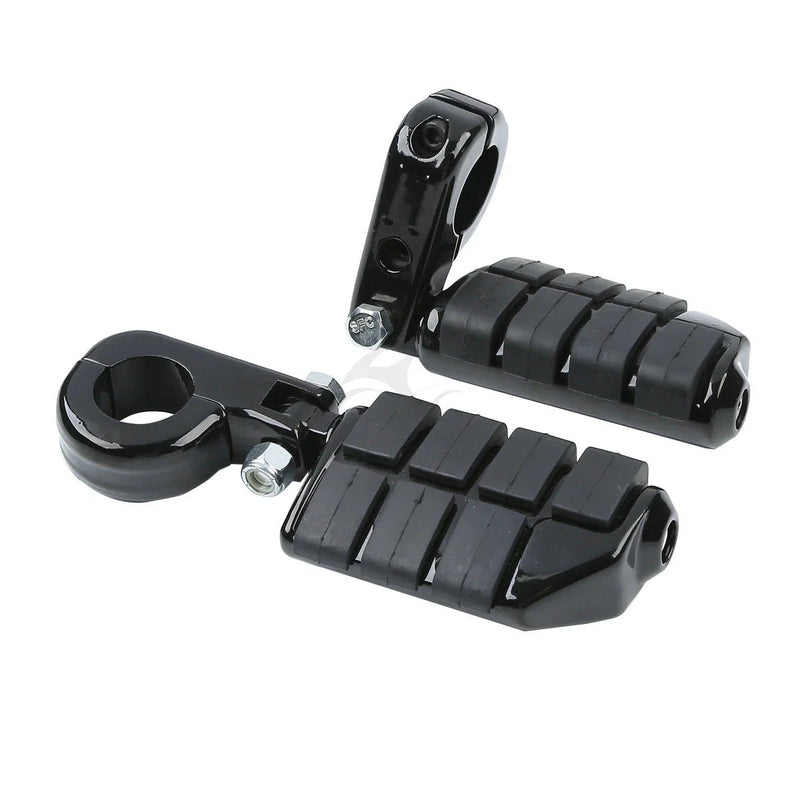 Harley Sportster Touring 1 1/4" Highway Engine Guard Foot Pegs