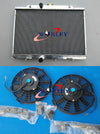 Nissan Rogue 2.5L L4 Aluminum Radiator & Fans (2008-2015)