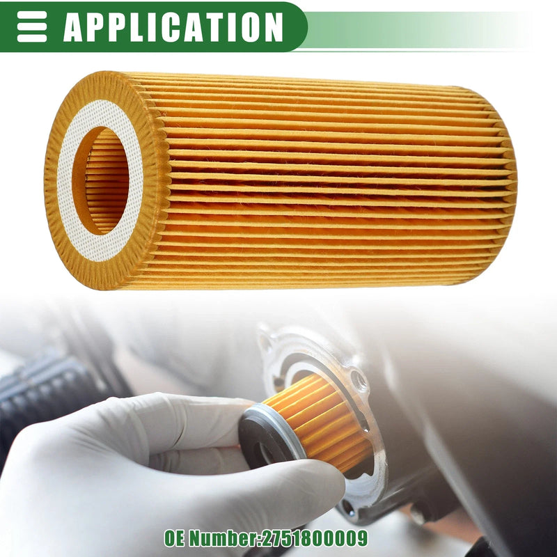 Mercedes C216 W221 Engine Oil & Fuel Filter Set (2007-2013)