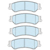 Ford Falcon Fairlane Fairmont GCT Rear Disc Pad Set (2005 - 2014)