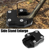 Honda PCX125 Kickstand Side Stand Plate Pad Aluminum Alloy Black