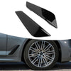 BMW G30 5 Series Gloss Black Fender Duct Trim Pair (2017-2022)