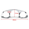 Honda Goldwing GL1800 ABS Chrome Instrument Panel Accent Cover Trim (2001-2005)