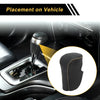 Honda Accord 2008-2012 Black Beige Faux Leather Gear Shift Knob Cover