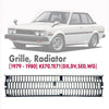 Toyota Corolla KE70 TE72 AE70 Grille Mask (1979-1983)